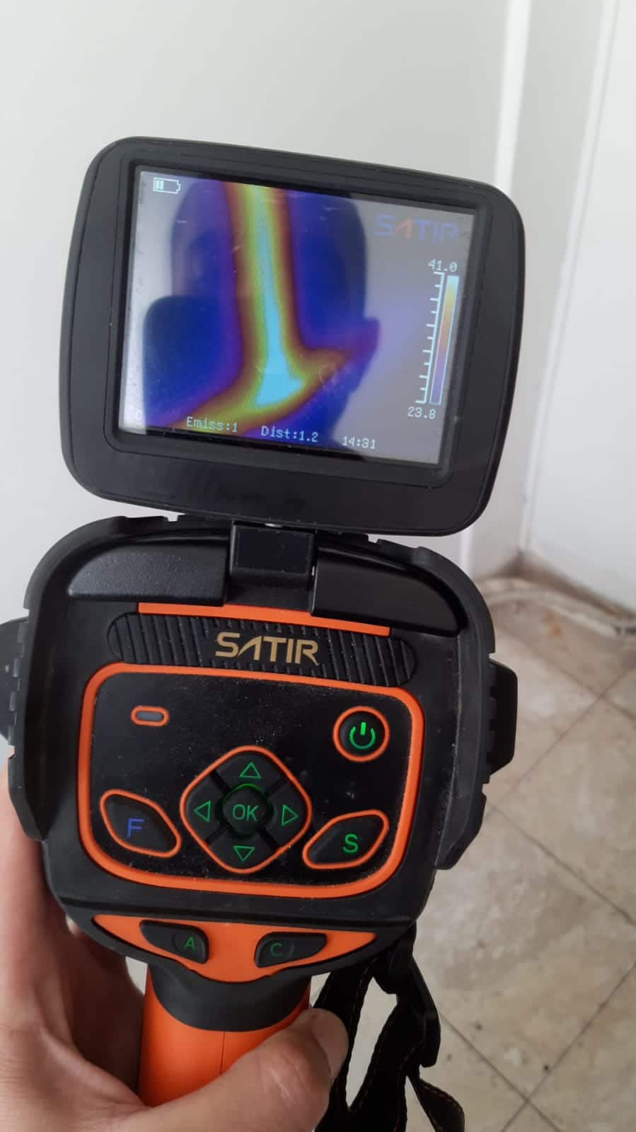 יוני אינסטלטור - איתור באמצעות מצלמה טרמית - כפר סבא