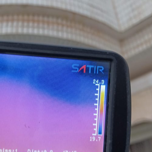 יוני אינסטלטור - איתור מקור נזילה בתקרה באמצעות מצלמה טרמית